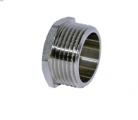 Пробка 1/2 Н никель с наружной резьбой МС 