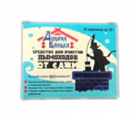 Средство для чистки дымохода от сажи "Добрая банька" (1 уп. 20г, 10 шт)